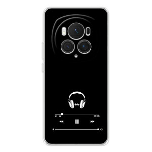Чехол с картинками на черном фоне для Huawei Honor Magic 7 Pro – Плеер