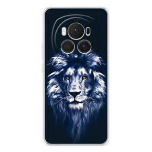 Чехол с картинкой на Huawei Honor Magic 7 Pro – Лев - синий