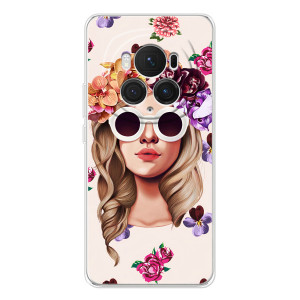 Чехол с картинкой Модные Девчонки Huawei Honor Magic 7 Pro – Девушка в очках
