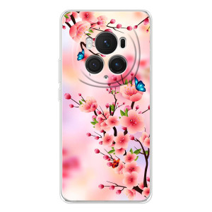 Чохол з картинкою Сакури на Huawei Honor Magic 7 Pro – Метелики на сакурі