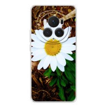 Чохол з ромашками на Huawei Honor Magic 7 Pro (Біла ромашка)