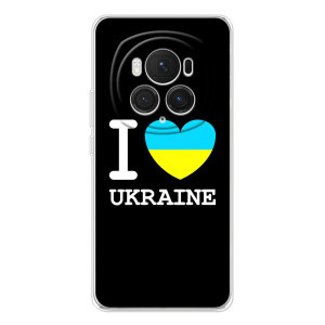 Чехол с Украинской символикой на Онор Меджик 7 Про – I Love Ukraine