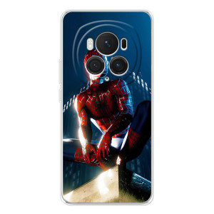 Чехол Супергерой Человека Паука на Huawei Honor Magic 7 Pro – Паук на доме