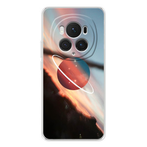 Чохол (ТПУ) з планетами на Huawei Honor Magic 7 Pro – Сатурн