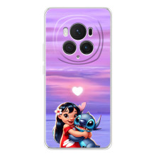 Чехол с рисунком Стич для Huawei Honor Magic 7 Pro – Стич и Лило