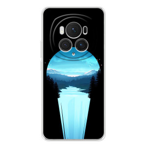 Летний Чехол на Huawei Honor Magic 7 Pro – Синий Водопад