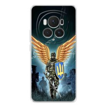 Патріотичний Чохол для Huawei Honor Magic 7 Pro (ЗСУ з крильми)