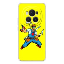 Силіконовий бампер (Працівники) на Huawei Honor Magic 7 Pro – Будівельник
