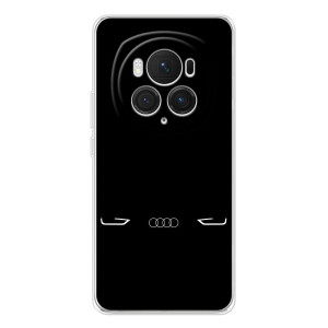 Силиконовый бампер с картинкой машины на Huawei Honor Magic 7 Pro – Силует Audi