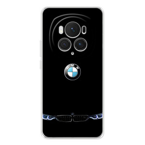 Силиконовый бампер с картинкой машины на Huawei Honor Magic 7 Pro – Черный BMW