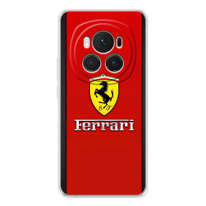 Силиконовый бампер с картинкой машины на Huawei Honor Magic 7 Pro – Ferrari Logo
