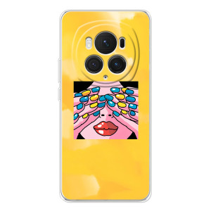 Силиконовый бампер с принтом (ПАТРИОТ) для Huawei Honor Magic 7 Pro