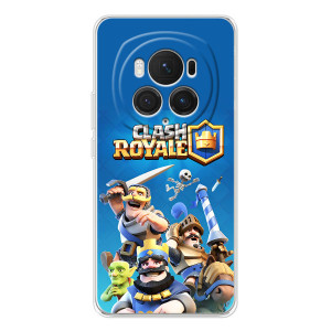 Силиконовый Чехол (атрибутика Клеш Роял) для Huawei Honor Magic 7 Pro (Клеш Король)