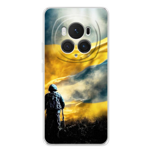 Силиконовый Чехол (атрибутика Клеш Роял) для Huawei Honor Magic 7 Pro (Война)