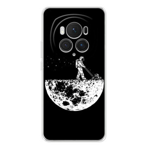 Силиконовый Чехол с принтом "Космонавты" на Huawei Honor Magic 7 Pro – Космонавт