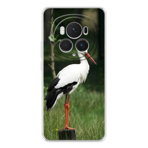 Силиконовый чехол с птичкой на Huawei Honor Magic 7 Pro – Лелека