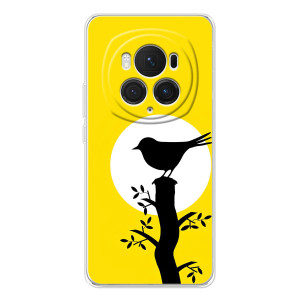 Силиконовый чехол с птичкой на Huawei Honor Magic 7 Pro
