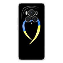 Силіконовий Чохол  на Huawei Honor Magic 7 Pro (Я-Україна) – Українське серце