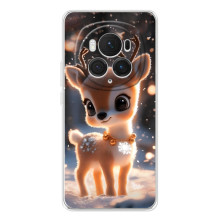 Яскравий чохол для Huawei Honor Magic 7 Pro з Зимові Оленята – Оленятко