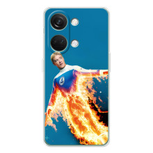 Чохол з принтом Фантастична четвірка для Huawei Honor Play 10C – Людина-факел