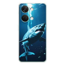 Чехол с картинкой «Хищники» для Huawei Honor Play 10C (Акула)