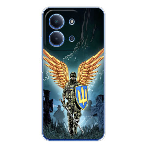 Чехол с украинским воином на Huawei Honor Play 11 Plus