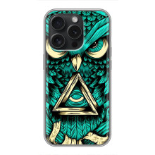 Чехлы с принтом СОВЫ для Huawei Honor Play 60 Plus – Зеленая сова