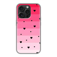 Чехлы с тематикой "Маленькие Сердечки" на Huawei Honor Play 60 Plus (Чорные сердечки)