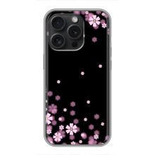 Чехол для Хuawei Онор Плей 60 Плюс - с принтом (Дизайнерские) (AlphaPrint) (Цветочки маленькие)