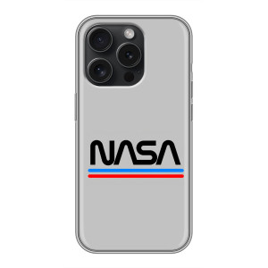Силиконовый бампер с принтом "Наса" на Huawei Honor Play 60 Plus – Наса