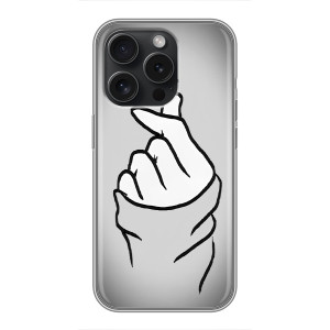 Чехол с принтом для Huawei Honor Play 60 Plus (AlphaPrint - Знак сердечка)