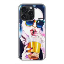 Чехол с картинкой Модные Девчонки Huawei Honor Play 60 Plus (Девушка с коктейлем)