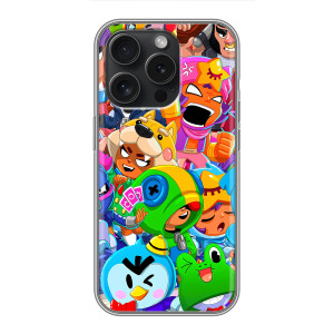 Силиконовый Чехол на Huawei Honor Play 60 Plus с картинкой Brawl Stars – Brawl-Stars