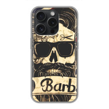 Силиконовый бампер (Работники) на Huawei Honor Play 60 Plus – Барбер шоп