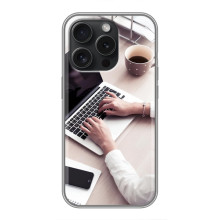 Силиконовый бампер (Работники) на Huawei Honor Play 60 Plus – Офисный работник