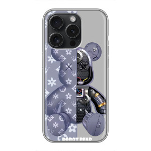 Силиконовый чехол для Huawei Honor Play 60 Plus (Медведь Louis Vuitton)
