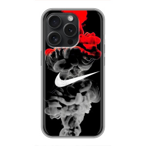 Силиконовый Чехол на Huawei Honor Play 60 Plus с картинкой Nike (Nike дым)