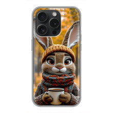 Друкований чохол 'Звірята з кавою' для Huawei Honor Play 60 Plus – Зайчик з кавою