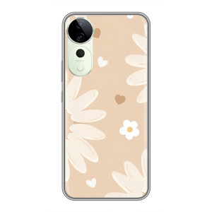Чехол с цветочным принтом на Хуавей Хонор Плей 70 Плюс