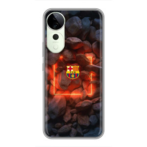 Чехол с картинкой ФК Барселона на Хуавей Хонор Плэй 70 Плюс (FC Barcelona)
