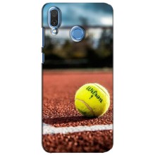 Чехлы с принтом Спортивная тематика для Huawei Honor Play (Теннисный корт)