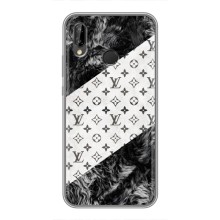 Чохол Стиль Louis Vuitton на Huawei Honor Play (LV на білому)