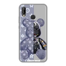 Силіконовий чохол для Huawei Honor Play – Ведмідь Louis Vuitton