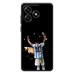 Чехлы Лео Месси Аргентина для Huawei Honor X5c Plus (Лео Чемпион)