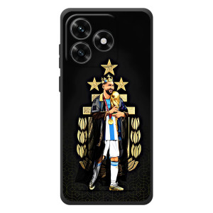 Чехлы Лео Месси Аргентина для Huawei Honor X5c Plus (Месси король)
