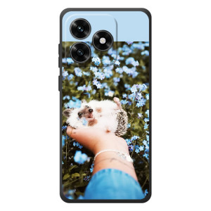 Чехлы с изображением разных животных для Huawei Honor X5c Plus (Ежик на руках)