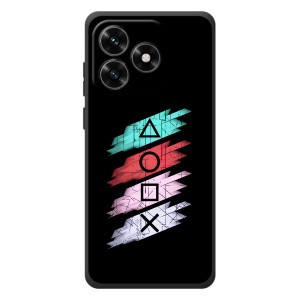 Чехол КИБЕРСПОРТ для Huawei Honor X5c Plus (Значки Sony)