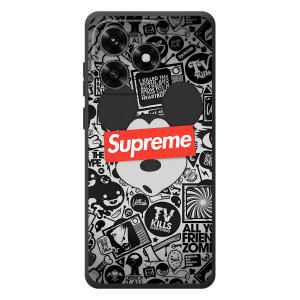 Чехол с Брендами одежды на Хуавей Хонор Х5с Плюс – Supreme Маус