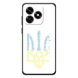 Чехол с украинским гербом на Huawei Honor X5c Plus – Герб с гимном Украины