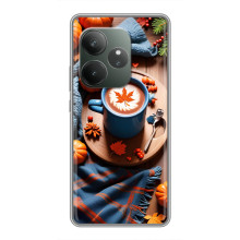 Чохол з унікальним дизайном 'Осінь з кавою' для Huawei Honor X5c Plus – Кава і гарбузики